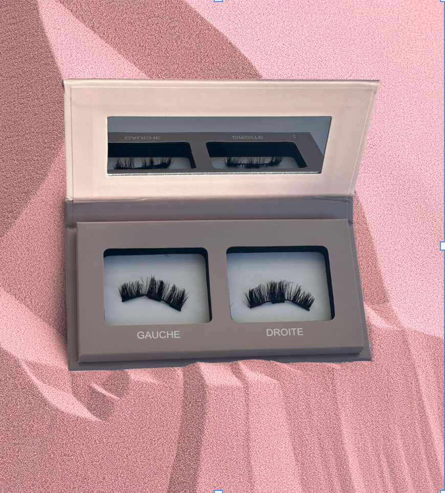 Faux cils magnétique volume mixte