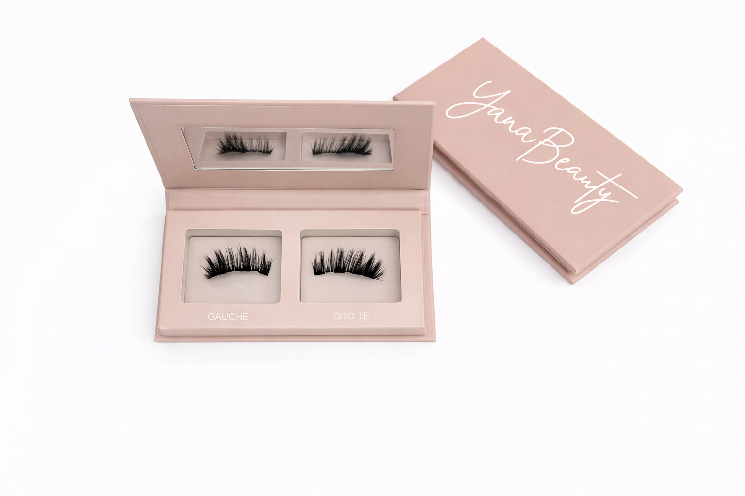 Faux cils magnétique volume mixte