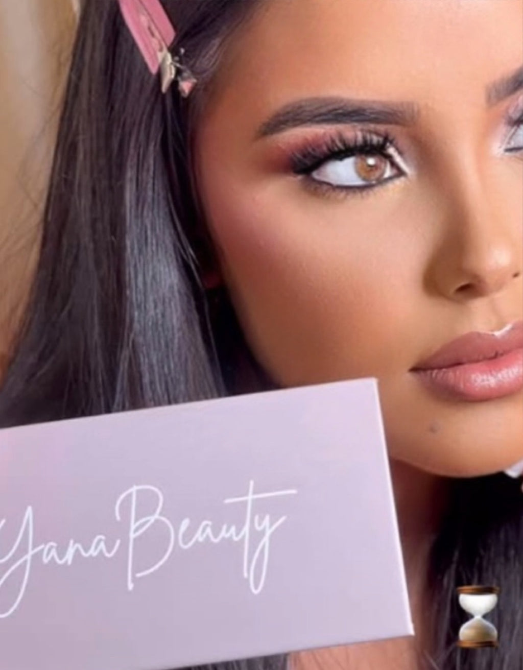 Faux cils magnétique volume mixte