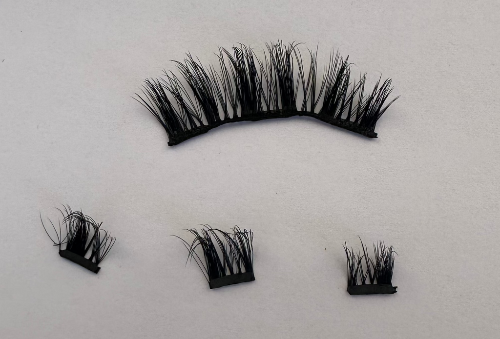 Faux cils magnétique volume mixte