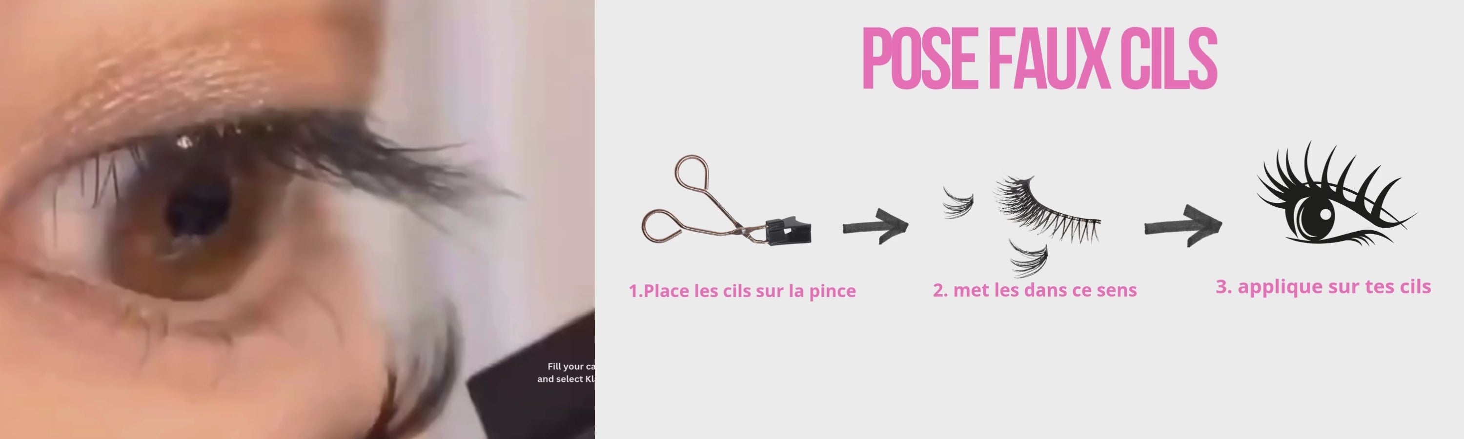 Pince applicatrice